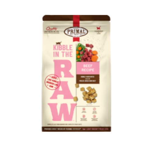 Primal Kibble in the Raw Beef Recipe Dry Cat Food 1.5 lb