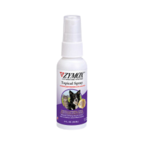 Zymox Enzymatic Topical Spray With 0.5% Hydrocortisone for Dogs & Cats 2 oz