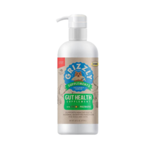 Grizzly Pet Products Gut Health Liquid Health Supplement for Dogs 16 oz
