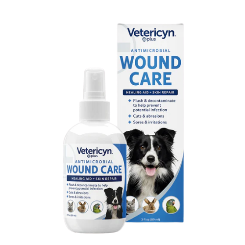 Vetericyn Plus Antimicrobial All Animal Wound and Skin Care Spray 3 oz
