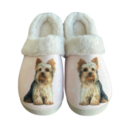 E & S Imports Yorkie Snugg Slippers