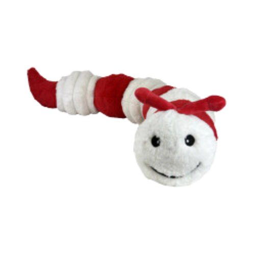 Petlou Holiday Caterpillar Plush Dog Toy 36 in