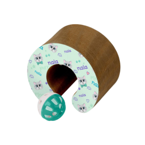 Nala Modular Track with Ball Corrugate Interactive Cat Toy 