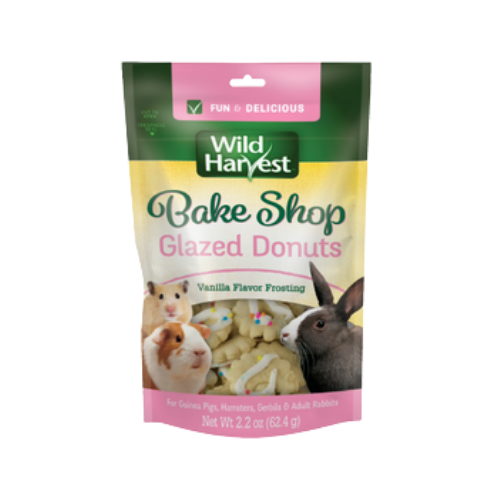 Wild Harvest Glazed Donuts Small Animal Treats 2.2 oz