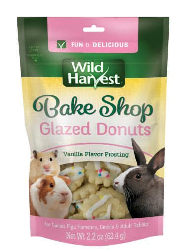 Wild Harvest Glazed Donuts Small Animal Treats 2.2 oz