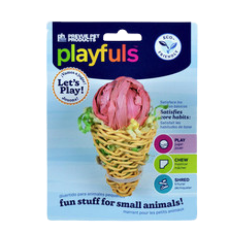 Prevue Crunchy Cone Small Animal Toy 