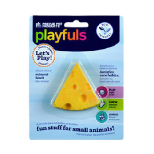 Prevue Say Cheese! Mineral Black Small Animal Toy 