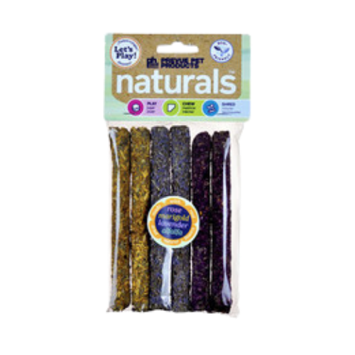 Prevue Natural Flower Chew Sticks Small Animal Treat 