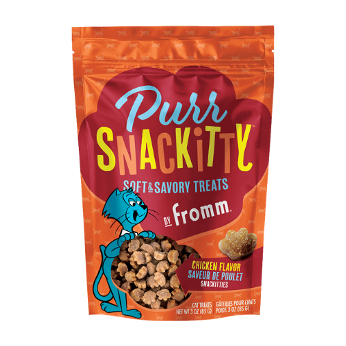Fromm PurrSnackitty Soft & Savory Chicken Flavor Cat Treats 3 oz