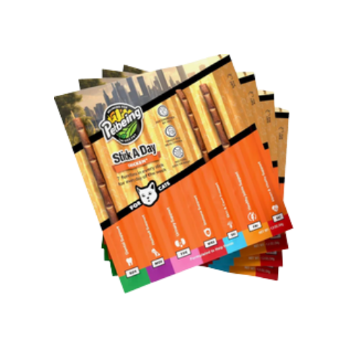 Petbeing Stick A Day Chicken Recipe Cat Supplement 7 ct