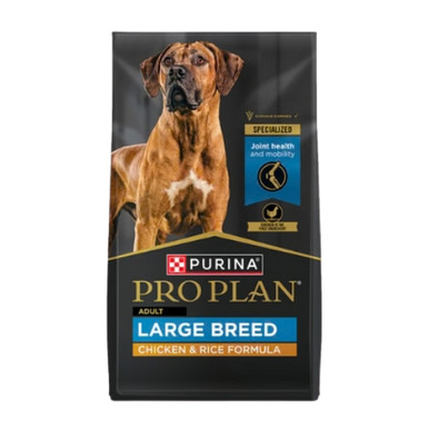Purina Pro Plan Adult Large Breed High Protein Chicken & Rice Dry Dog Food 18 lb