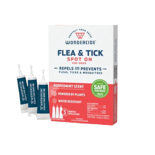 Wondercide Flea & Tick Spot On for Dogs with Natural Essential Oils