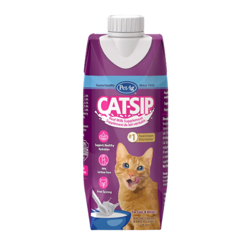 Petag Cat-Sip Liquid Real Milk Supplement for Cats
