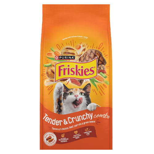 Friskies Tender & Crunchy Combo Dry Cat Food
