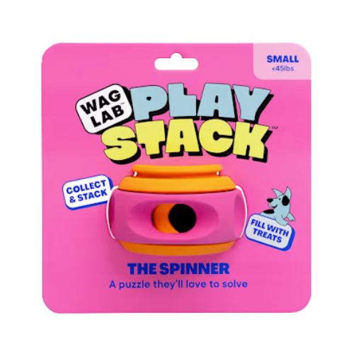 Waglab The Spinner Pink/Orange Dog Toy