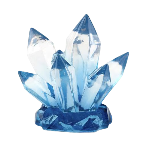 Penn-plax Crystal Cluster Fish Ornament Small