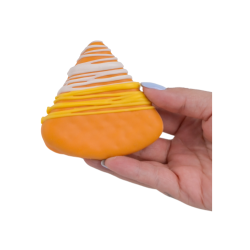 Bosco & Roxy Halloween Candy Corn Dog Treat Cookie 