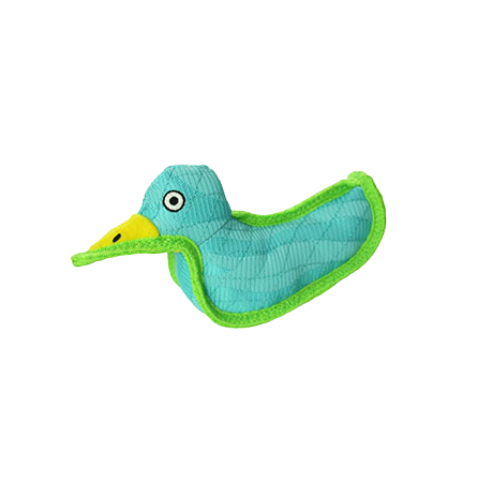 Vip DuraForce Blue Duck Durable Double Layered Dog Toy Medium/Large Dog