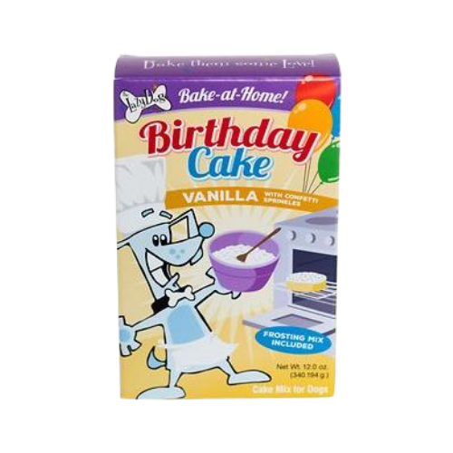 Lazy Dog Bake-at-Home Vanilla Birthday Cake Mix Dog Treat 