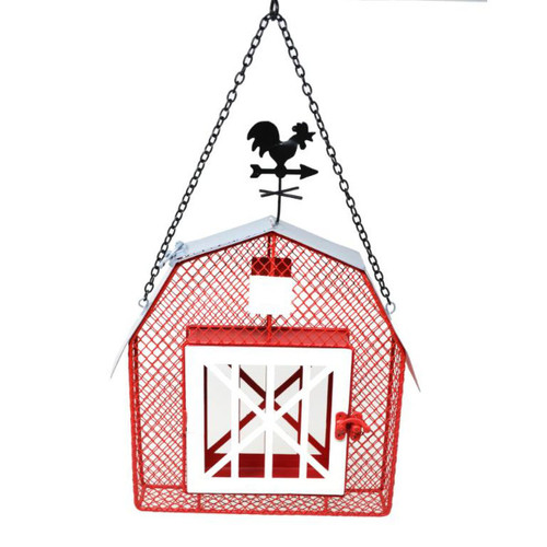 Songbird Essentials Barn Mesh and Seed Bird Feeder 