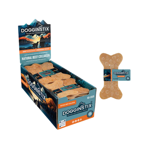 Dogginstix Beef Collagen Collabone Dog Chew 6 in