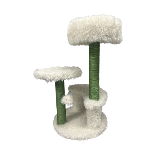 A&E Alpine Green and Ivory Cat Loft 