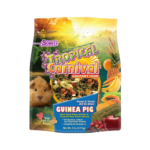Browns Tropical Carnival Gourmet Guinea Pig Food 5 lb