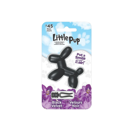 Drive Int Little Pup Black Velver Air Freshener 