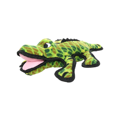 Tuffy's Medium Ocean Alligator Plush Dog Toy 