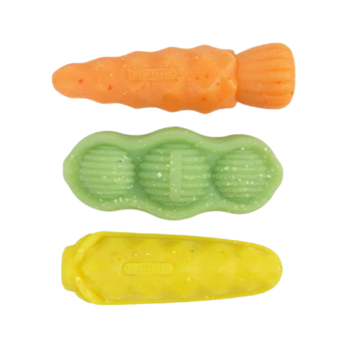 Outward Hound Durable Flex-Force Veggie Chew Dog Toy 3 pk