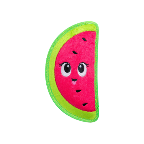 Outward Hound Tough Skinz Durable Watermelon Dog Toy with Two Tough Layers Medium