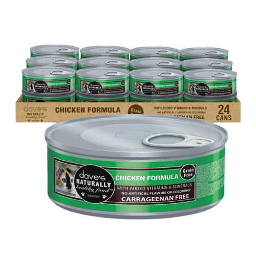 Dave's Naturally Healthy Grain-Free Chicken Formula Wet Cat Food
