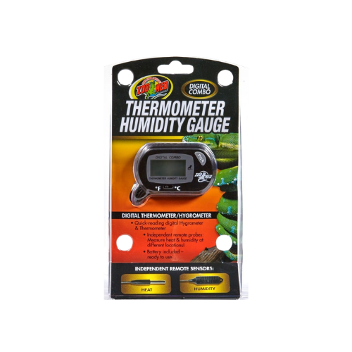 Zoo Med Digital Combo Thermometer Humidity Gauge 