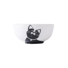 M-pets Gayla Cat Ceramic Cat Bowl 