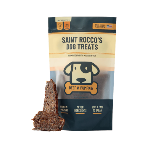 Saint Roccos Beef and Pumpkin Jerky Dog Treat