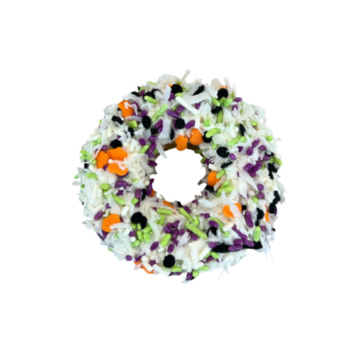 K9 Granola Halloween Coconut Scream Donut Dog Treat 