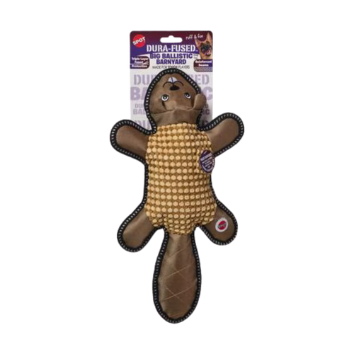 Spot Dura-Fuse Beaver Plush Dog Toy 16 in