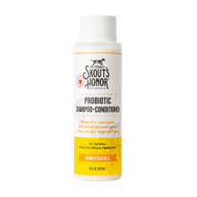 Skout's Honor Probiotic Shampoo + Conditioner Honeysuckle Scented for Dogs & Cats 16 oz