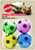 Spot Ethical Pet Sponge Soccer Balls Cat Toys 4 pk