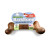 Pet Qwerks Extreme Steak Dinosaur BarkBone Nylon Dog Chew Toy
