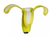 Tuffy's Funny Food Banana Dog Toy 