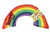 Yeowww Rainbow Catnip Pillow Cat Toy 