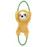 Incredipet Plush Sloth with Rope Dog Toy 