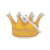 Myfamily Enamel Crown Personalized Dog ID Tag 