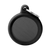 Myfamily Hushtag Round Black Aluminum Personalized Dog ID Tag 