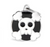 Myfamily Enamel Skull & Crossbones Personalized Dog ID Tag 