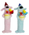 Multipet Loofa Dog Birthday Plush Dog Toy 12 in