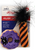 Huxley & Kent Halloween Spider Donut & Black Flame Candle Cat Toys 2 pk