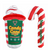 Fuzzyard Holiday Candy Cane Frappe And Candy Cane Plush Dog Toys 2 pk