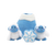 Outward Hound Holiday Hogz Yeti Plush Burrow Dog Toy 